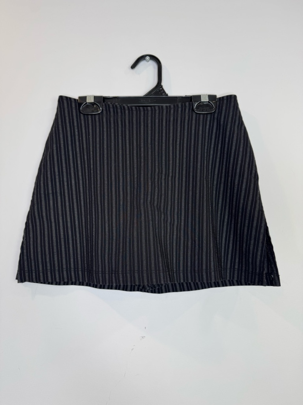Vintage Black Pinstripe Skort